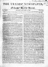 Trades' Free Press Sunday 08 January 1826 Page 1
