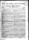 Trades' Free Press Sunday 05 February 1826 Page 1