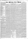 Trades' Free Press Saturday 30 October 1830 Page 1