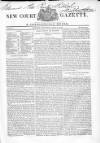 New Court Gazette Saturday 09 May 1840 Page 1