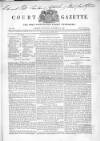 New Court Gazette Saturday 10 October 1840 Page 1