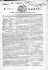 New Court Gazette Saturday 24 October 1840 Page 1