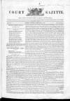 New Court Gazette Saturday 13 February 1841 Page 1