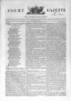 New Court Gazette Saturday 30 April 1842 Page 1