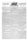 New Court Gazette Saturday 16 July 1842 Page 1