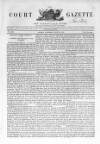New Court Gazette Saturday 30 July 1842 Page 1