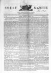 New Court Gazette Saturday 06 August 1842 Page 1
