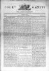 New Court Gazette Saturday 05 November 1842 Page 1