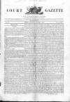 New Court Gazette Saturday 07 January 1843 Page 1