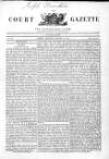 New Court Gazette Saturday 14 January 1843 Page 1
