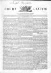 New Court Gazette Saturday 28 January 1843 Page 1