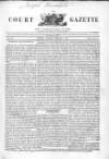 New Court Gazette Saturday 04 February 1843 Page 1