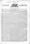 New Court Gazette Saturday 25 February 1843 Page 1