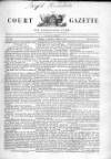 New Court Gazette Saturday 08 April 1843 Page 1