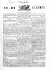New Court Gazette Saturday 17 June 1843 Page 1