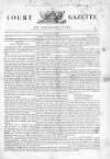 New Court Gazette Saturday 06 January 1844 Page 1
