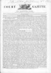 New Court Gazette Saturday 13 January 1844 Page 1