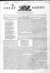 New Court Gazette Saturday 21 March 1846 Page 1