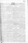 Oracle and the Daily Advertiser Wednesday 01 February 1809 Page 1