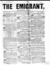 Emigrant and the Colonial Advocate Saturday 24 February 1849 Page 1