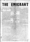 Emigrant and the Colonial Advocate Saturday 13 October 1849 Page 1
