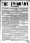 Emigrant and the Colonial Advocate Saturday 03 November 1849 Page 1