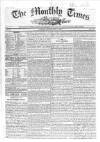 Monthly Times Friday 07 June 1844 Page 1