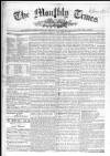 Monthly Times Monday 07 October 1844 Page 1