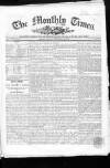 Monthly Times Monday 24 February 1845 Page 1