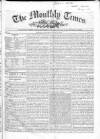 Monthly Times Saturday 07 June 1845 Page 1