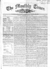 Monthly Times Saturday 07 March 1846 Page 1