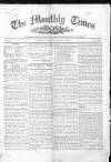 Monthly Times Tuesday 07 March 1848 Page 1
