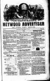 Heywood Advertiser Saturday 15 December 1855 Page 1