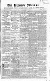 Heywood Advertiser Saturday 01 August 1857 Page 1