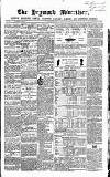 Heywood Advertiser Saturday 17 October 1857 Page 1