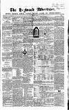 Heywood Advertiser Saturday 05 December 1857 Page 1