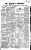 Heywood Advertiser Saturday 19 December 1857 Page 1