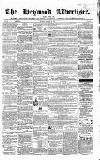 Heywood Advertiser Saturday 28 August 1858 Page 1