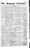 Heywood Advertiser Saturday 23 October 1858 Page 1