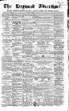 Heywood Advertiser Saturday 13 November 1858 Page 1