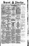 Heywood Advertiser Friday 13 July 1883 Page 1