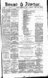 Heywood Advertiser Friday 26 December 1884 Page 1