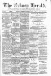 Orkney Herald, and Weekly Advertiser and Gazette for the Orkney & Zetland Islands Wednesday 16 November 1898 Page 1