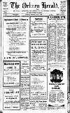 Orkney Herald, and Weekly Advertiser and Gazette for the Orkney & Zetland Islands Wednesday 02 March 1927 Page 1