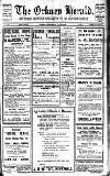 Orkney Herald, and Weekly Advertiser and Gazette for the Orkney & Zetland Islands Wednesday 30 March 1927 Page 1