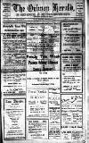 Orkney Herald, and Weekly Advertiser and Gazette for the Orkney & Zetland Islands Wednesday 28 December 1927 Page 1