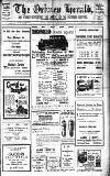Orkney Herald, and Weekly Advertiser and Gazette for the Orkney & Zetland Islands Wednesday 23 October 1929 Page 1