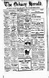 Orkney Herald, and Weekly Advertiser and Gazette for the Orkney & Zetland Islands Wednesday 29 November 1939 Page 1
