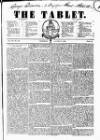 Tablet Saturday 03 October 1846 Page 1