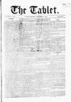 Tablet Saturday 22 November 1862 Page 1